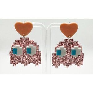 80's Inspired Vintage Earrings NWT Retro Games